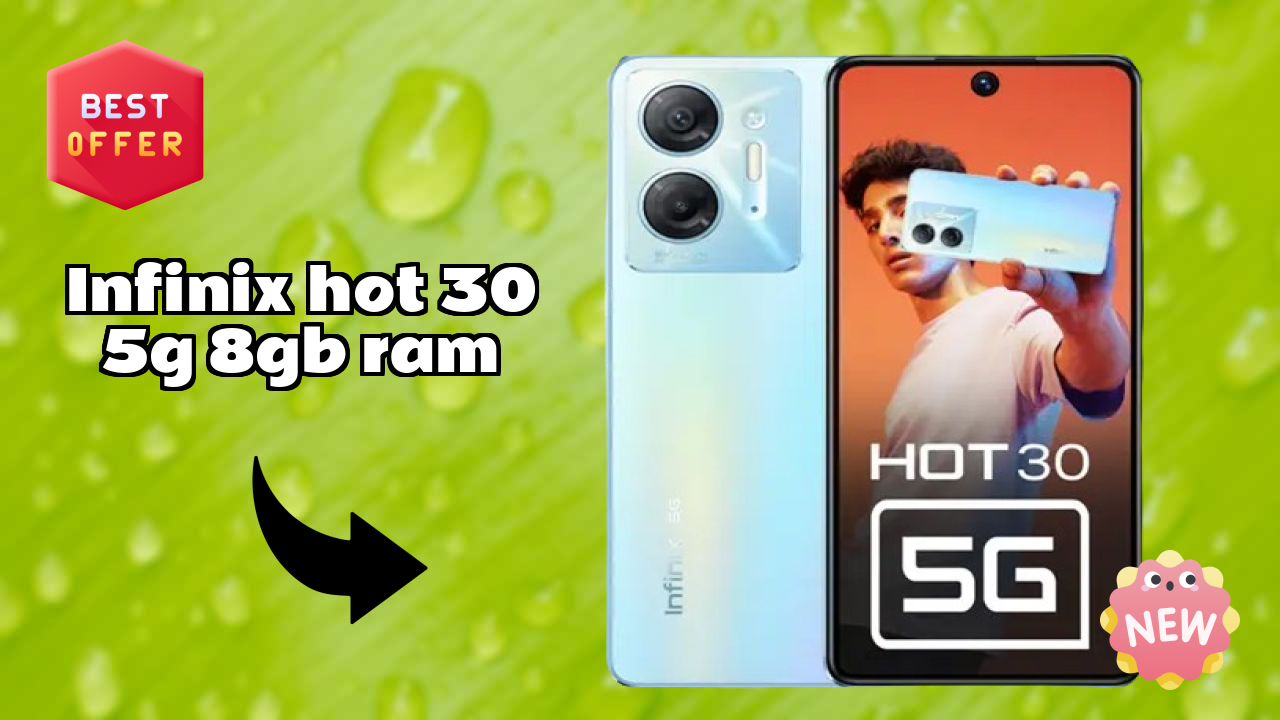 Infinix Hot 30 5G 8GB RAM Camera Test: 8 MP Front Camera Selfie Quality
