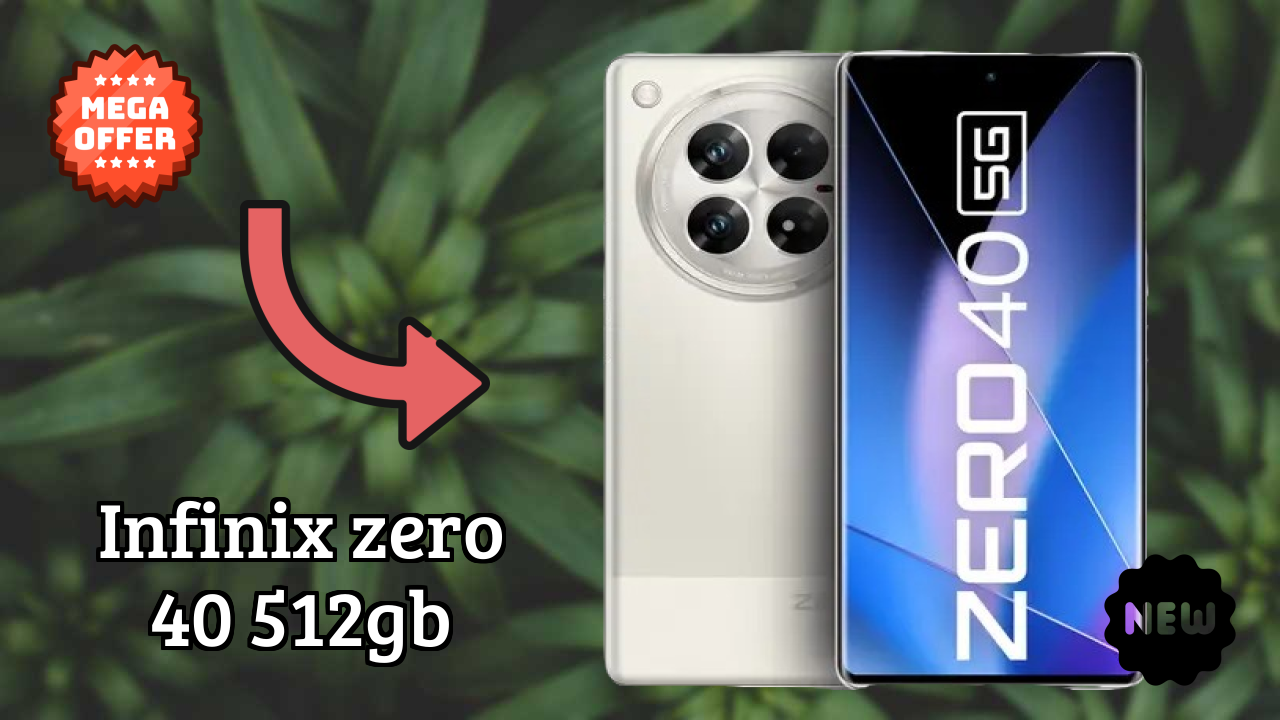 Infinix Zero 40 512GB Price Drop: Just ₹30,999 Available Now