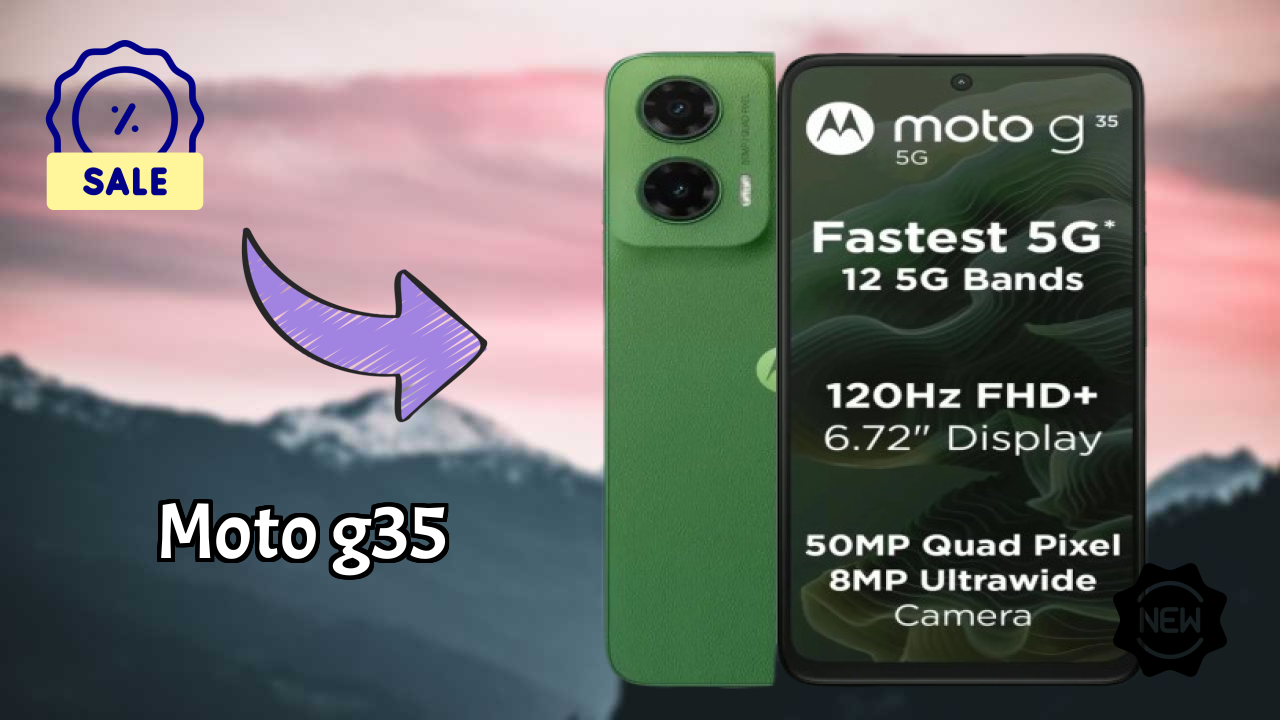Moto G35 Display Review: 6.72 Inches (17.07 Cm) Screen Test