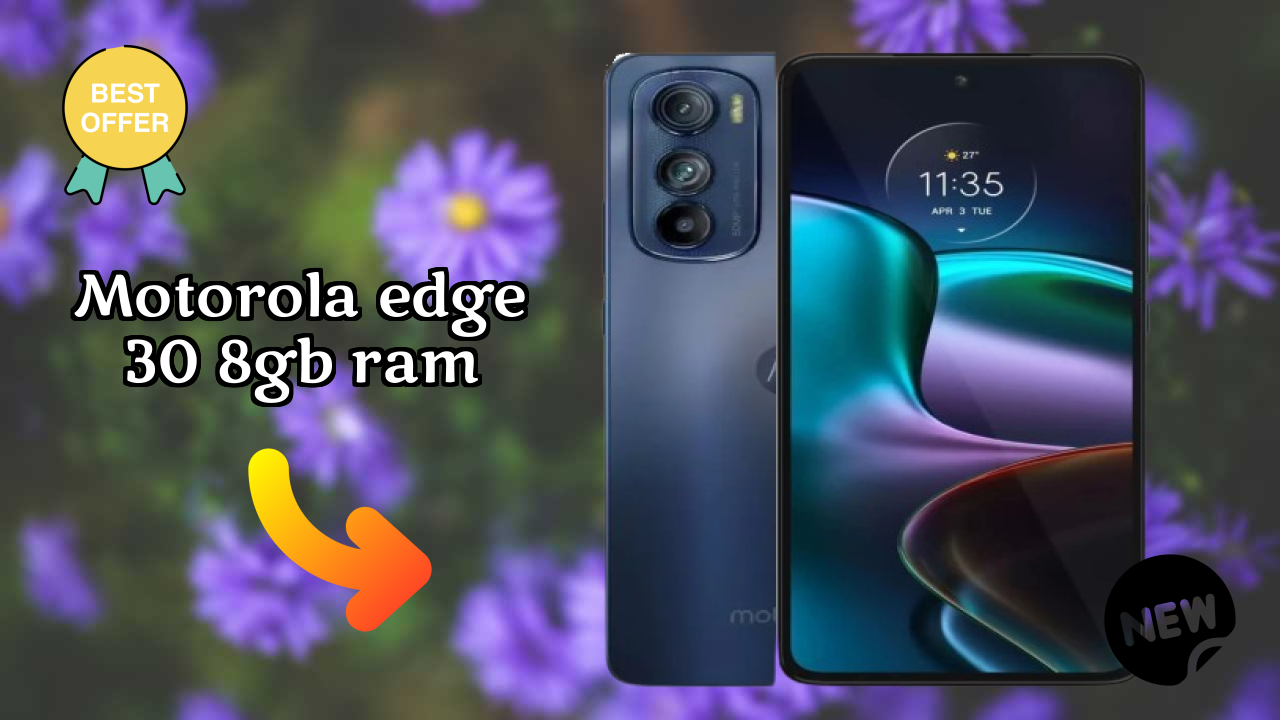 Motorola Edge 30 8GB RAM Display Quality: P-OLED Review