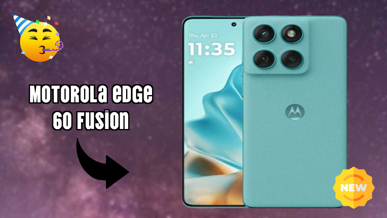 Motorola Edge 60 Fusion Display Technology: 6.67 Inches (16.94 Cm) Screen