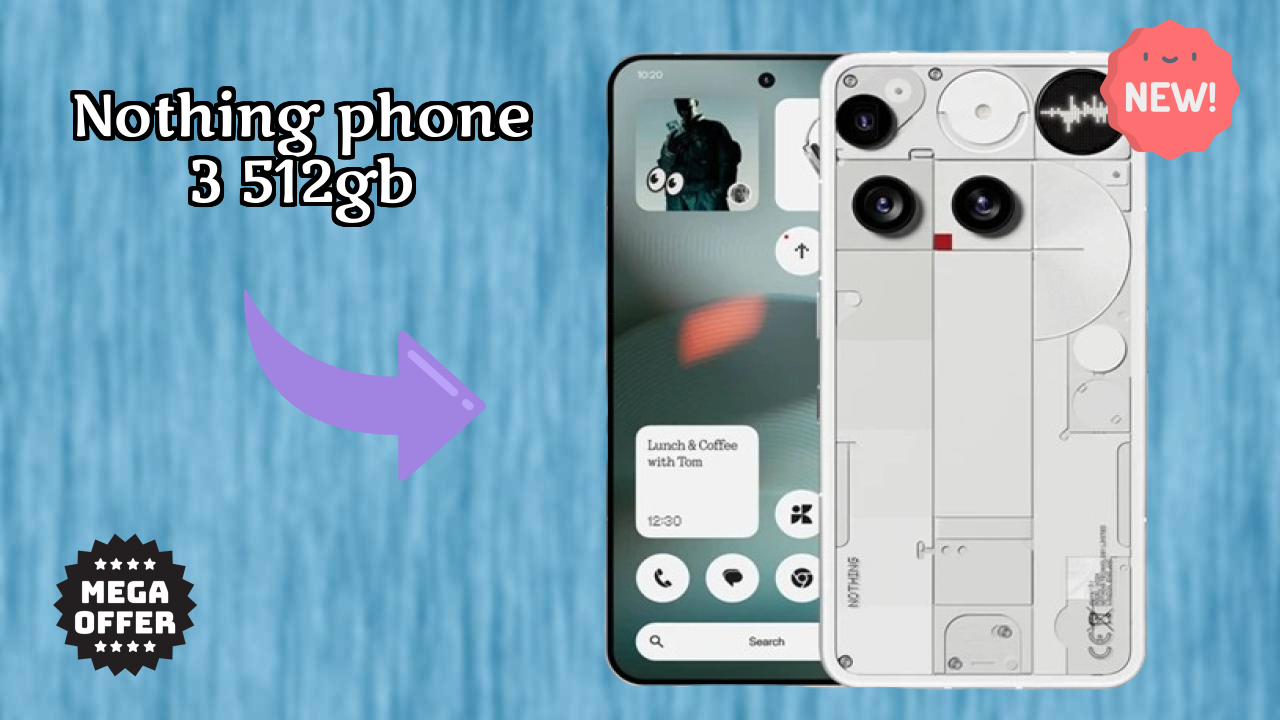 Best Budget Phone Alert: Nothing Phone 3 512GB Now at Just ₹52,490