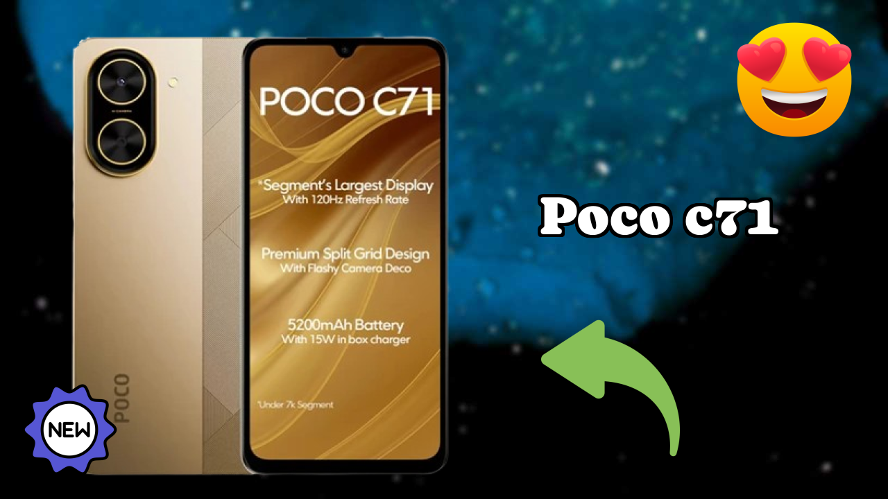POCO C71 Price Drop Alert: Now Just ₹6,179