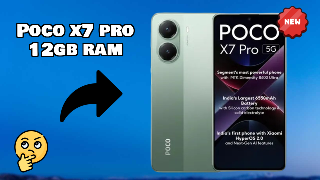 POCO X7 Pro 12GB RAM Display Technology: AMOLED Quality