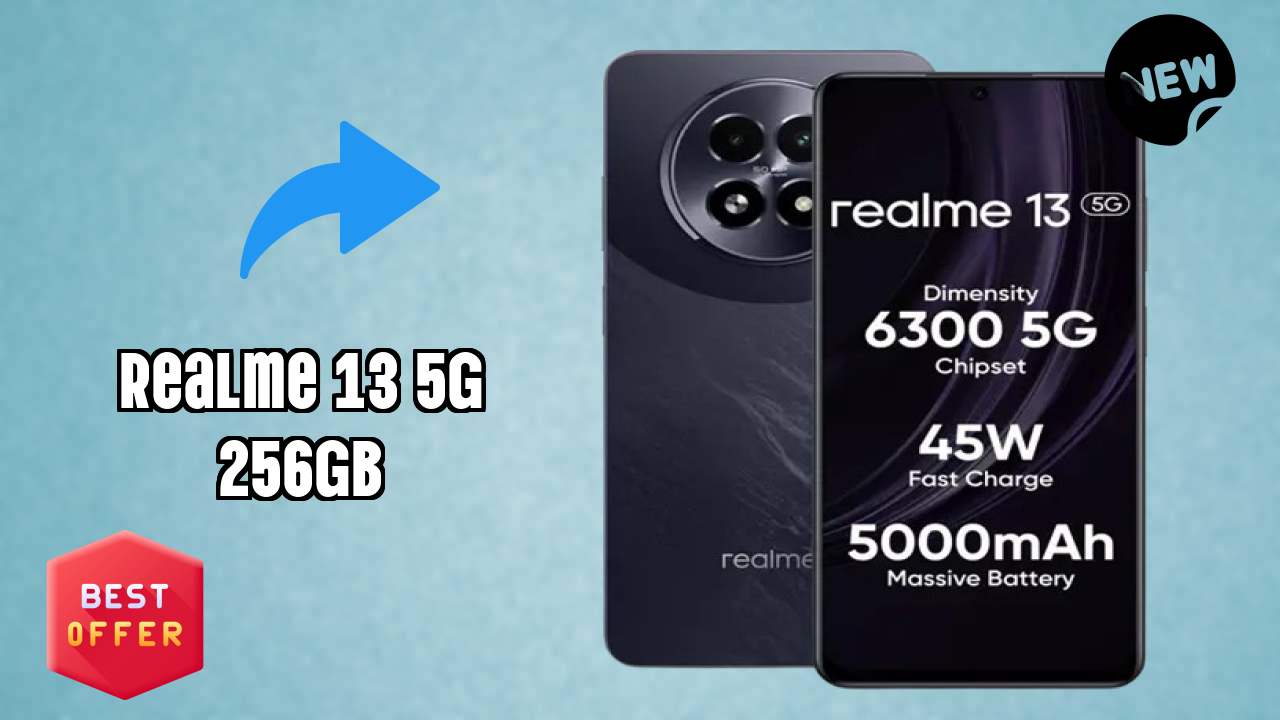Realme 13 5G 256GB Hands-On Review: MediaTek Dimensity 6300 Performance Tested