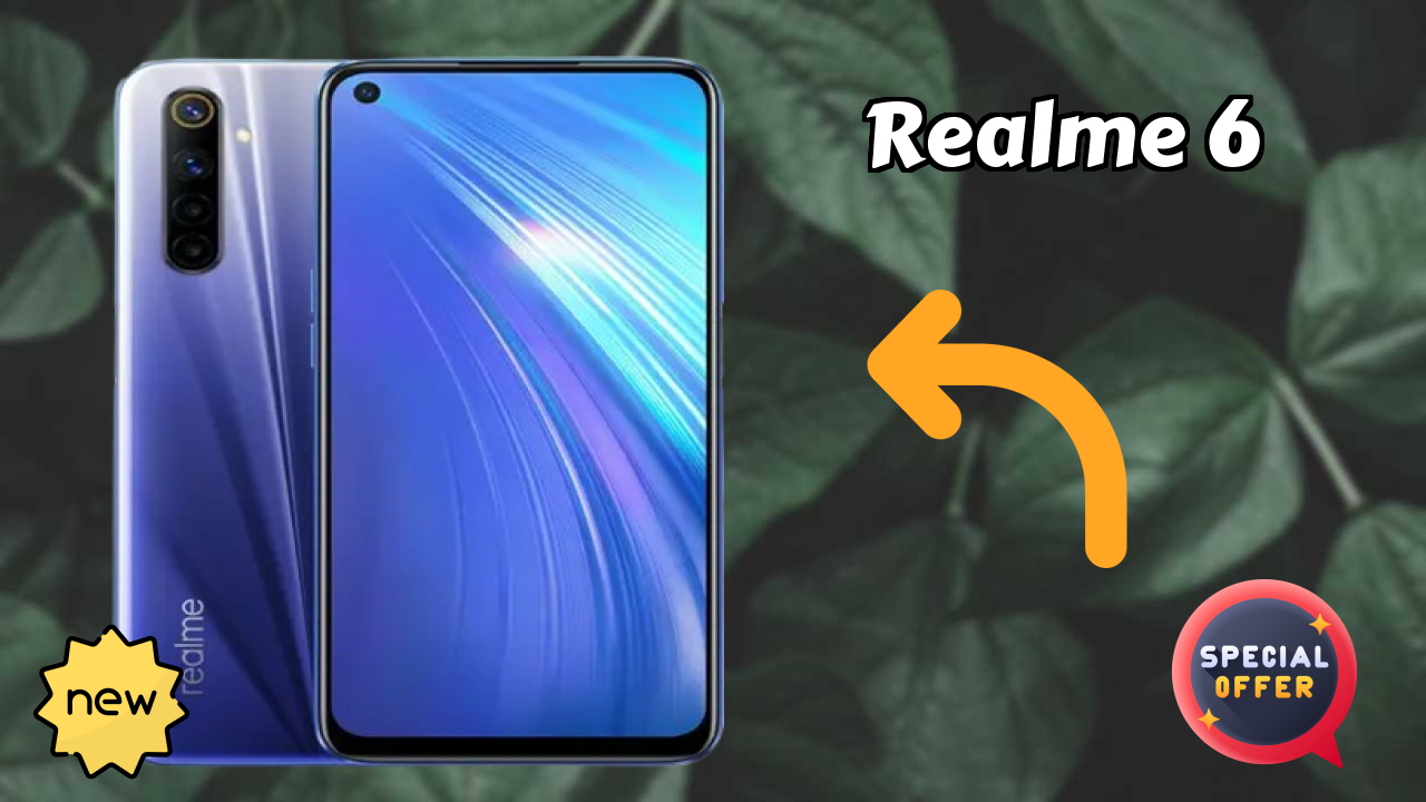 Realme 6 Display Size: 6.5 Inches (16.51 Cm) Screen Quality