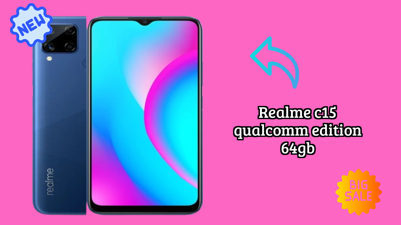 Realme C15 Qualcomm Edition 64GB at ₹8,920 - Best Phone Under This Price