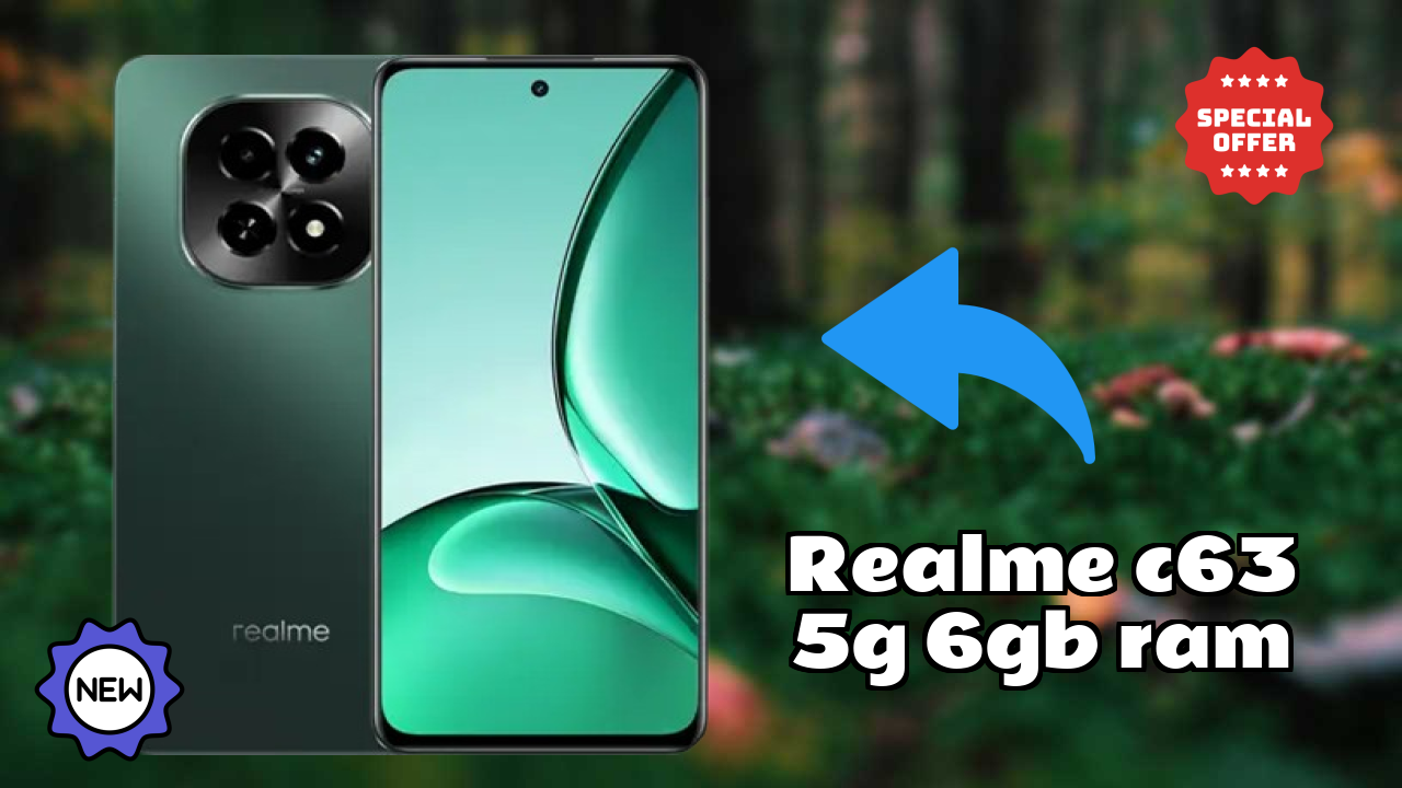 Realme C63 5G 6GB RAM Gaming Benchmarks: MediaTek Dimensity 6300 Tested