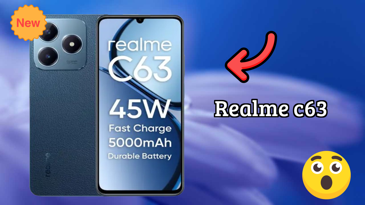 Realme C63 Display Review: 6.74 Inches (17.12 Cm) Screen Test