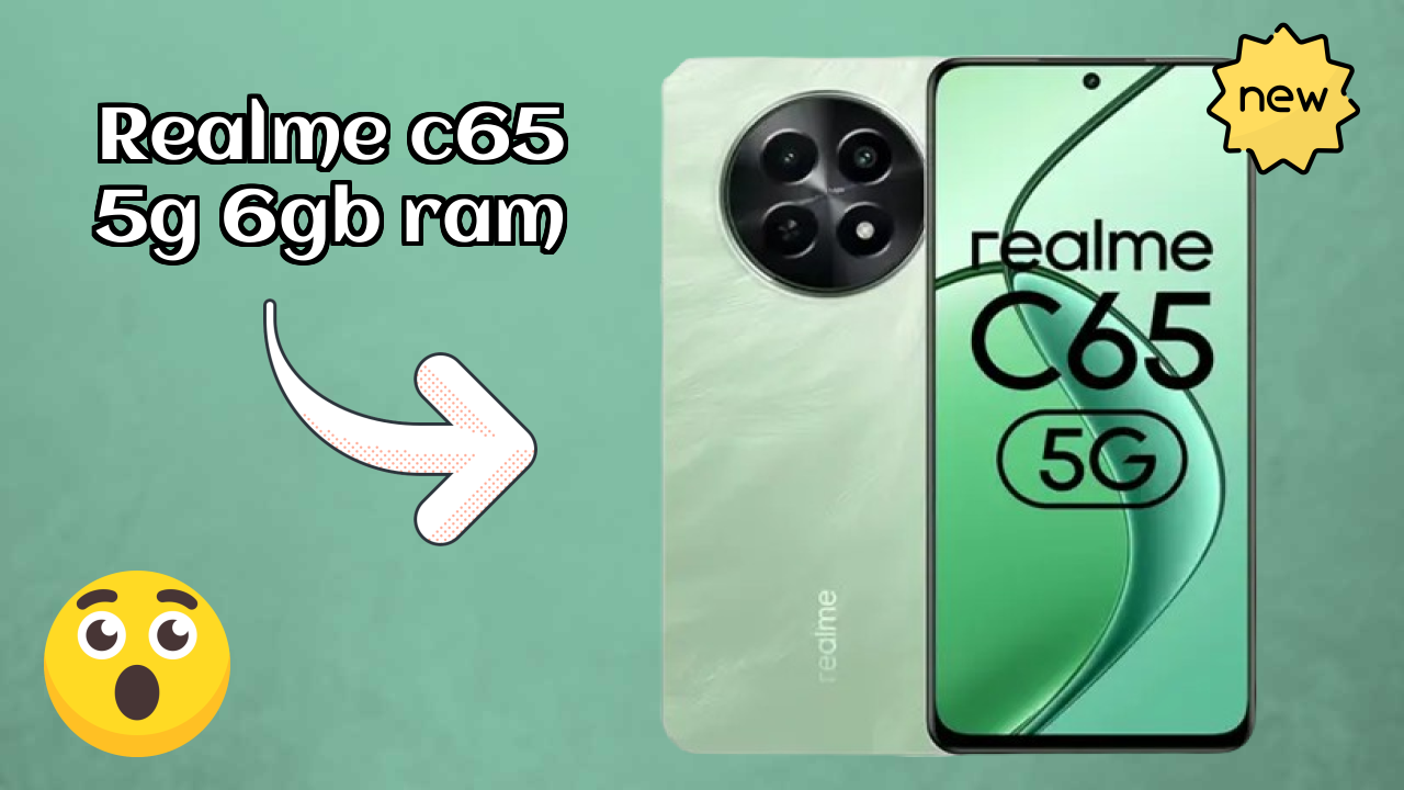 Realme C65 5G 6GB RAM Performance: 6 GB RAM Gaming Review
