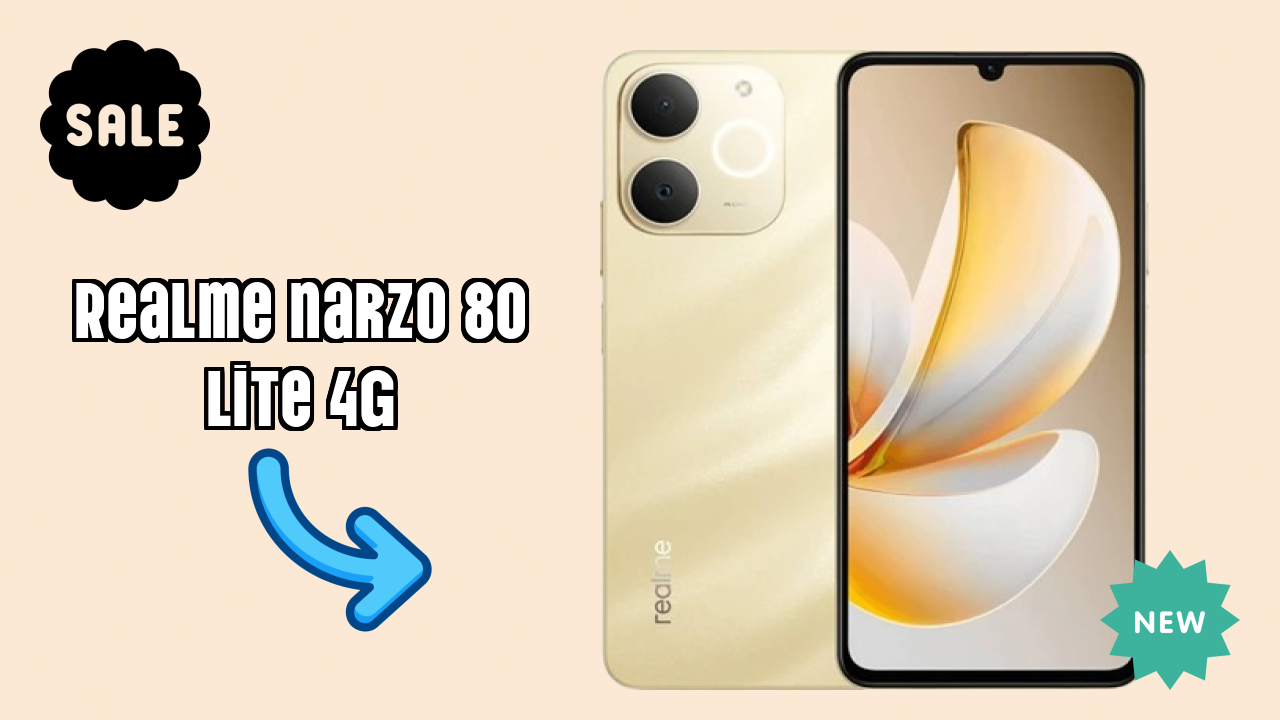 Realme Narzo 80 Lite 4G Display Review: IPS LCD Screen Size