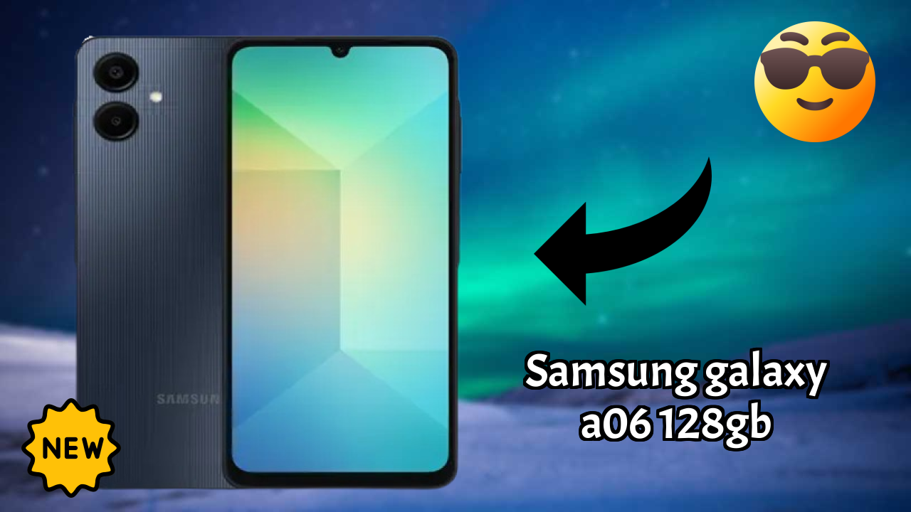 Samsung Galaxy A06 128GB Display Size: 6.7 Inches (17.02 Cm) Screen Quality