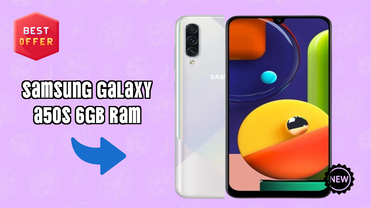 Samsung Galaxy A50s 6GB RAM Display Size: 6.4 Inches (16.26 Cm) Screen Review