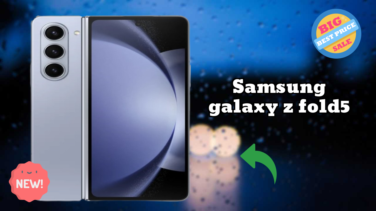 Samsung Galaxy Z Fold5 at ₹89,999 - Complete Specifications List