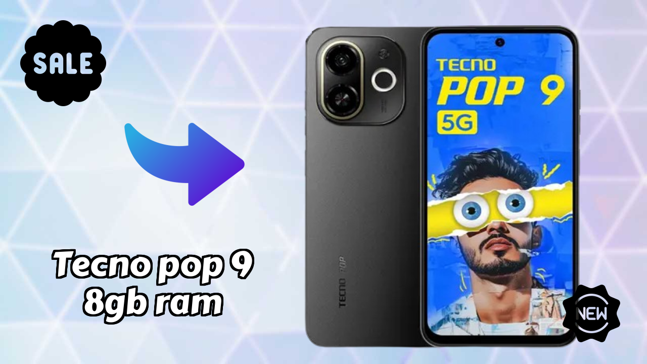 Tecno Pop 9 8GB RAM Display Quality: IPS LCD Explained