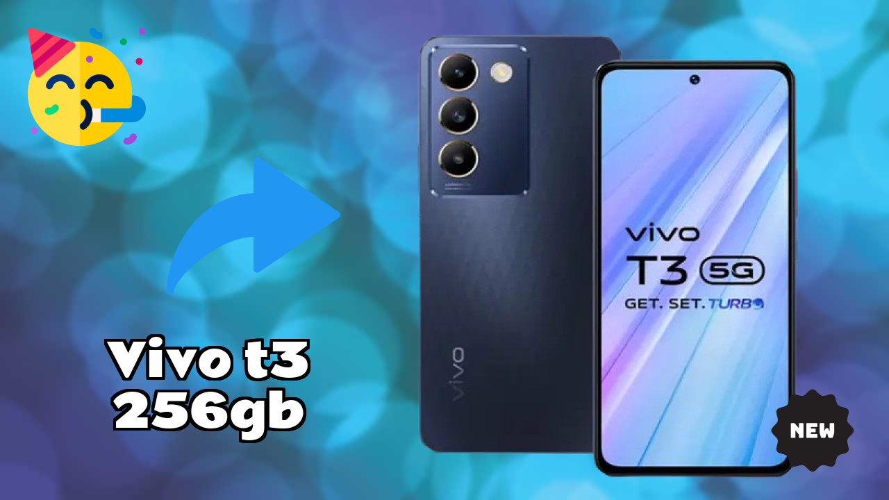 Best Vivo T3 256GB Deals - Price Dropped to ₹20,499 Only!