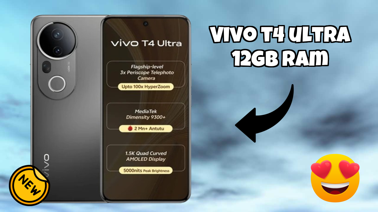 Vivo Fans Alert: Vivo T4 Ultra 12GB RAM Massive Price Drop to ₹37,999