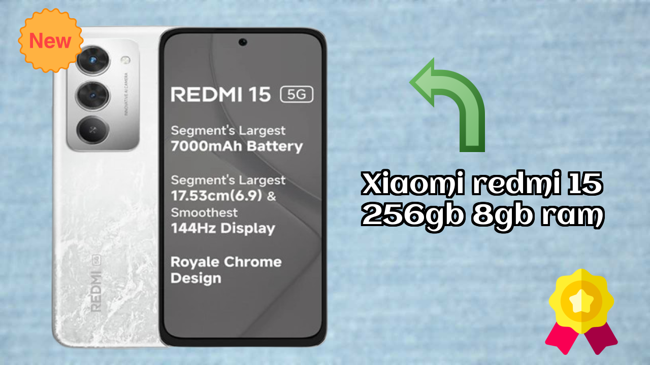 Xiaomi Redmi 15 256GB 8GB RAM Display Analysis: 6.9 Inches (17.53 Cm) Screen Quality