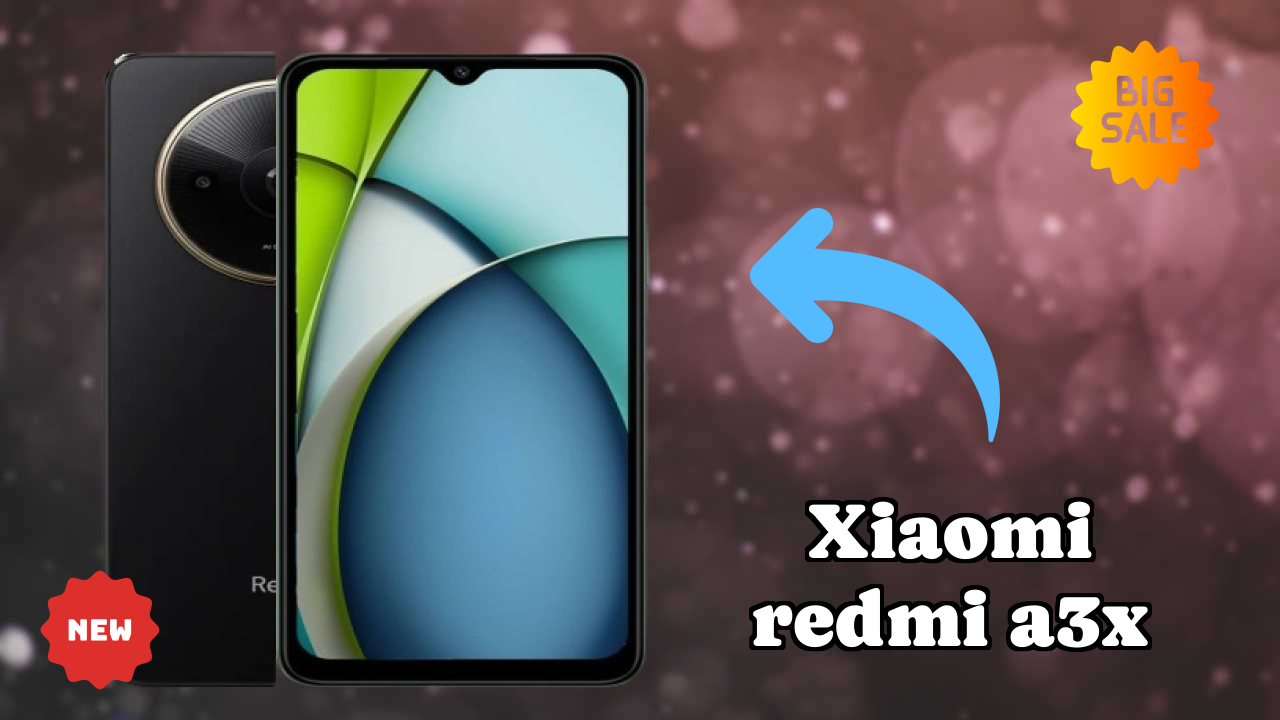 Xiaomi Redmi A3X Display Size: 6.71 Inches (17.04 Cm) Screen Analysis