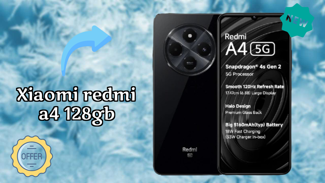 Xiaomi Redmi A4 128GB Price Drop Alert: Now at ₹8,349